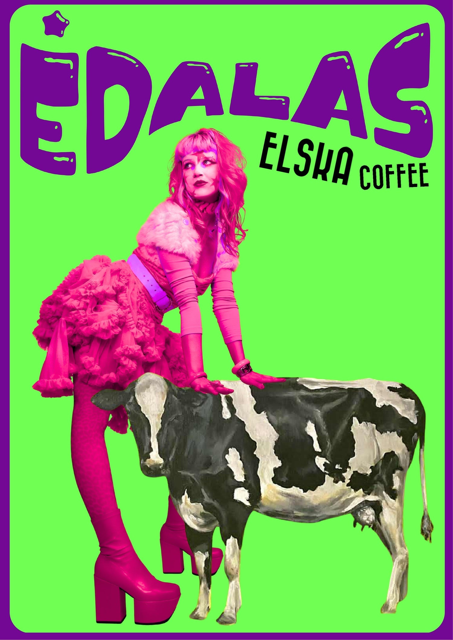 Ugnės Pužaitės nauja paroda "Ėdalas" Elska Coffee erdvėje